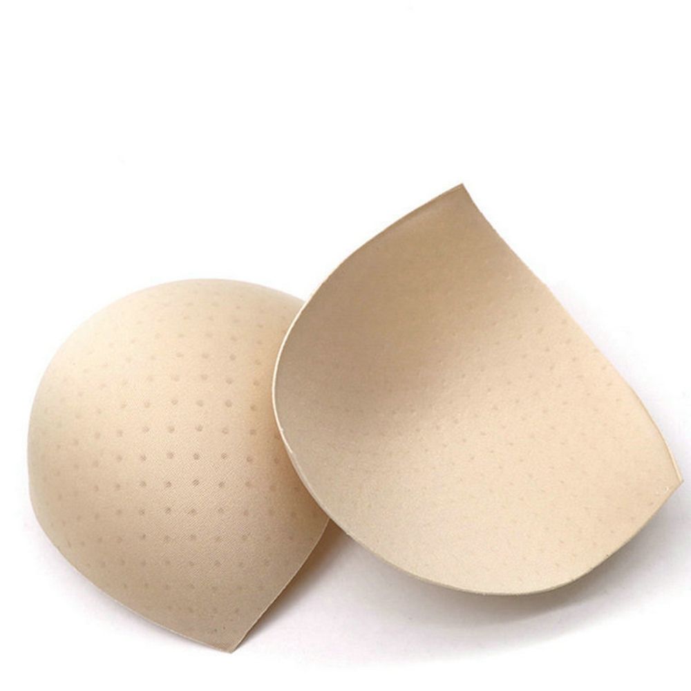 Underwire Bra Padded - อุปกรณ์เสริมชุดชั้นในแบบระบายอากาศสำหรับฤดูร้อน ช่วยยกกระชับหน้าอก แผ่นเสริมหน้าอกบาง แผ่นฟองน้ำเสริมหน้าอก