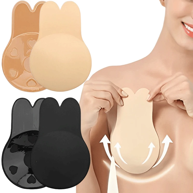 Push Up Bra Silicone - ผู้หญิง Push Up Bras Self กาวซิลิโคน