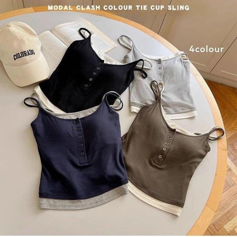 Underwire Bra Padded - เสื้อกล้ามโยคะผู้หญิงแบบสองชิ้น สไตล์เสื้อกีฬา พร้อมแผ่นเสริมทรง บราดันทรง ระบายอากาศ แห้งเร็ว