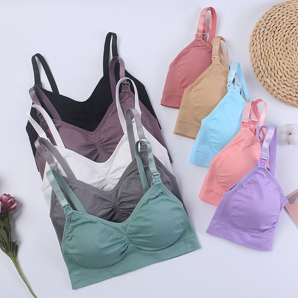 Breathable คลอดบุตรตั้งครรภ์ B - Sleep Bra Bralette บทวิจารณ์และราคา