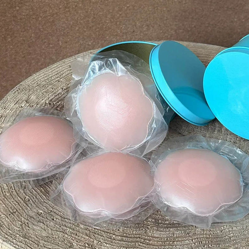 แผ่นปิดจุกนมแบบซิลิโคนไร้สายสำ - Strapless Bra Adhesive บทวิจารณ์และราคา