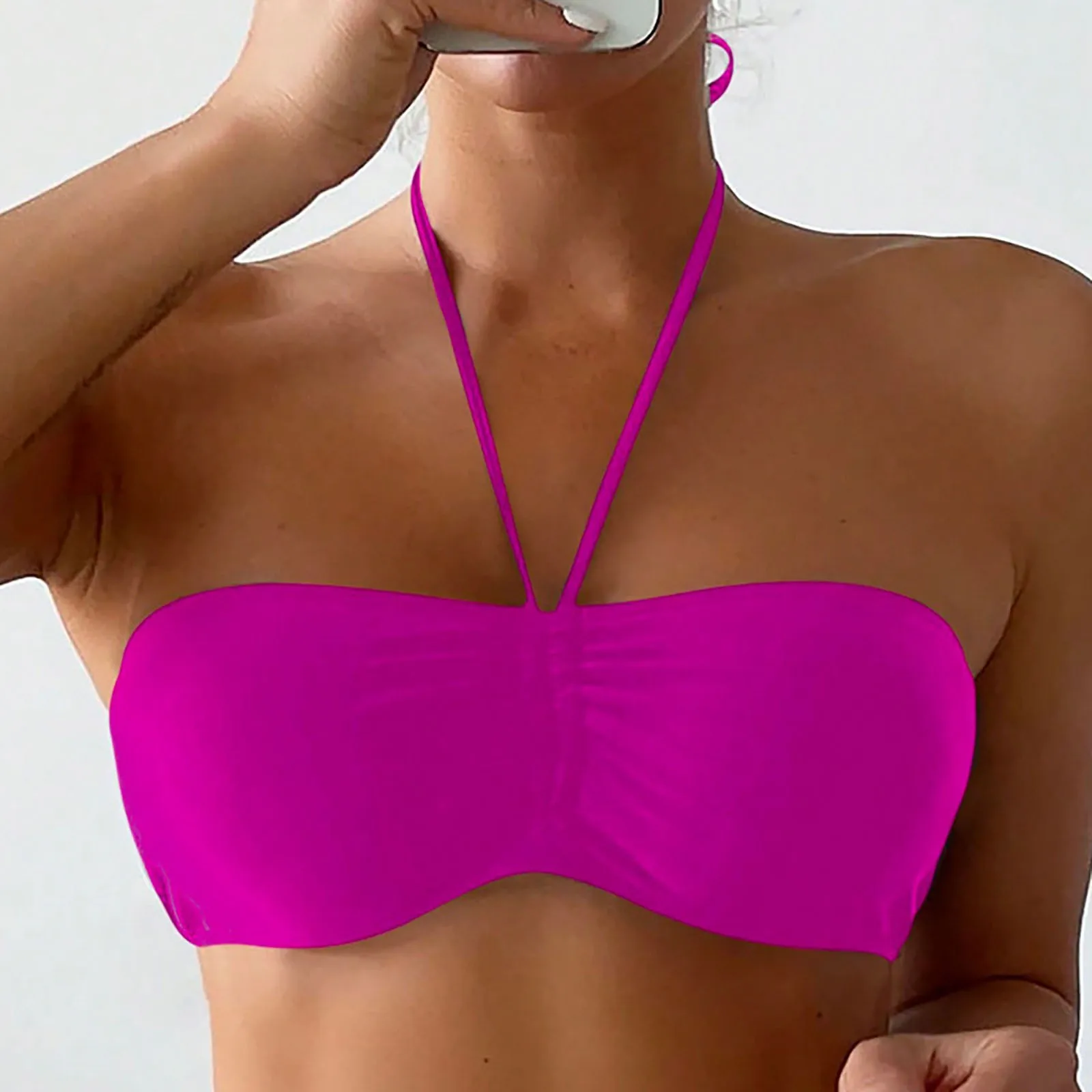 ผู้หญิง Underwire บิกินี่ Top  - Underwire Bra Padded บทวิจารณ์และราคา