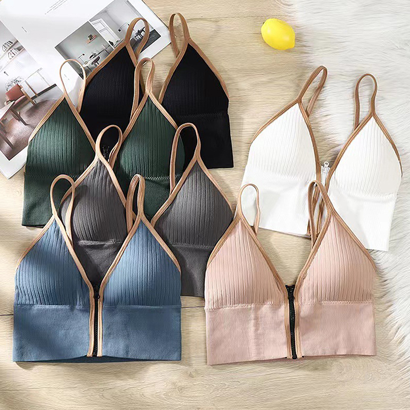 ชุดชั้นในเซ็กซี่ไร้รอยต่อสำหรั - Sleep Bra Bralette บทวิจารณ์และราคา