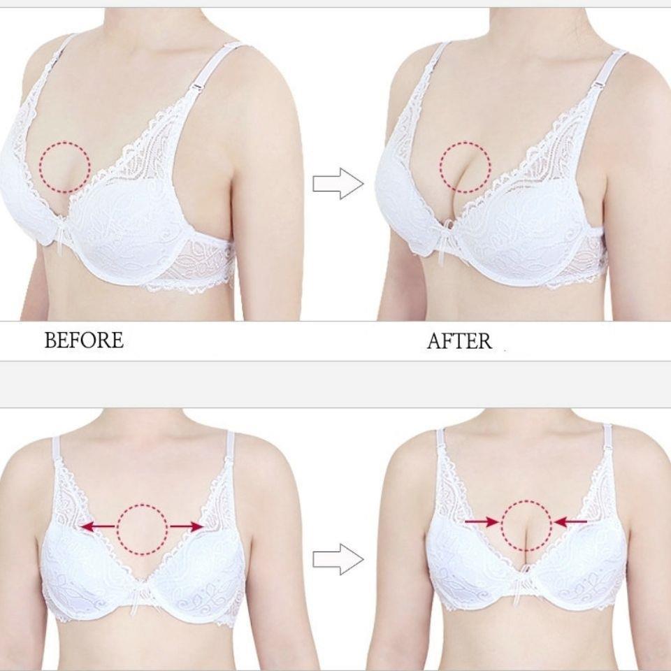 ซิลิโคน Bra Inserts ที่มองไม่เ - Underwire Bra Padded บทวิจารณ์และราคา