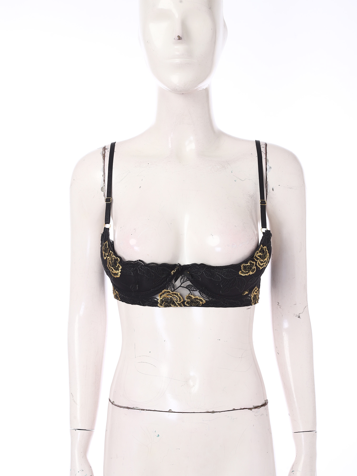 บราลูกไม้แบบ 1/4 คัพ เซ็กซี่สำ - Underwire Bra Padded บทวิจารณ์และราคา