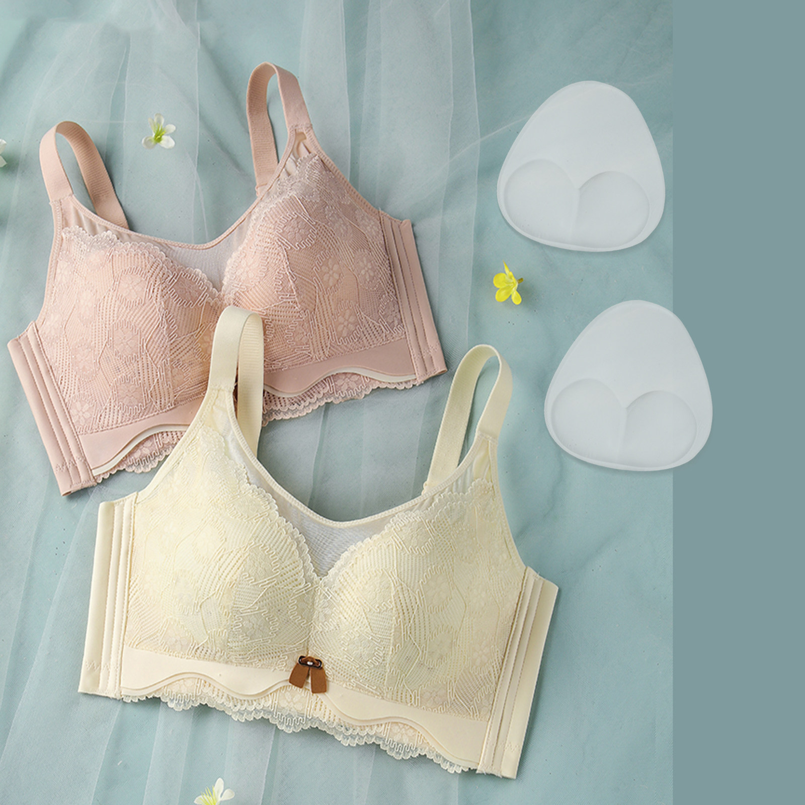แผ่นเสริมซิลิโคนสำหรับชุดชั้นใ - Push Up Bra Silicone บทวิจารณ์และราคา