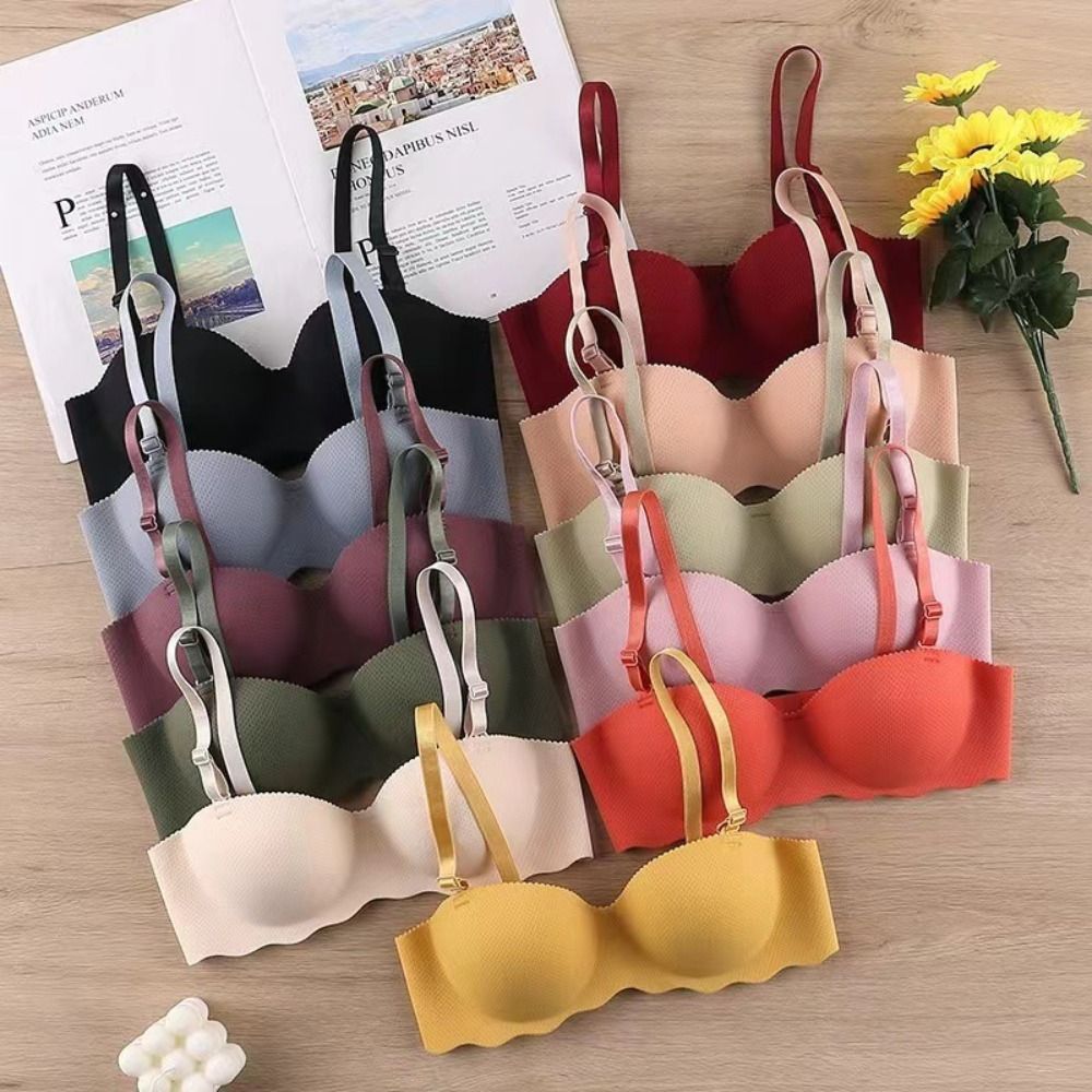 บราไร้ตะเข็บเซ็กซี่ สีสันสดใส  - Wirefree Bra Comfort บทวิจารณ์และราคา